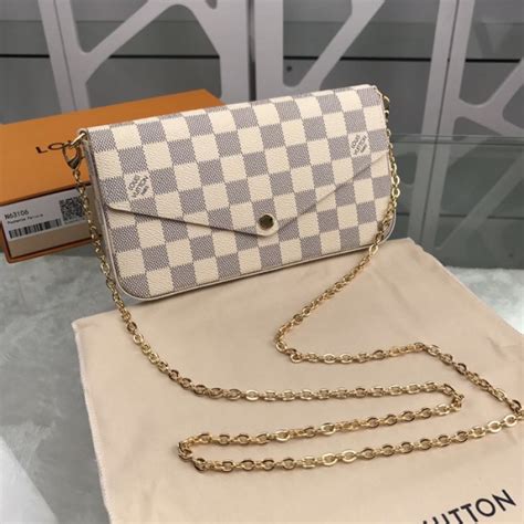 lv felicie pochette damier azur